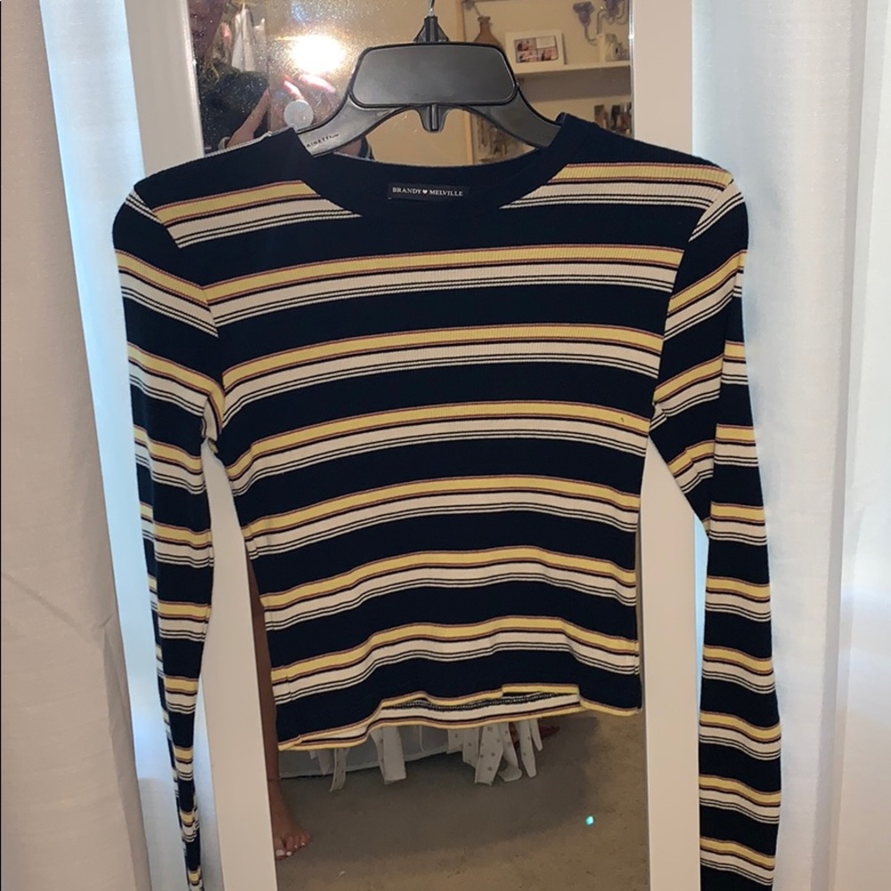 tight-fitted brandy melville long sleeve